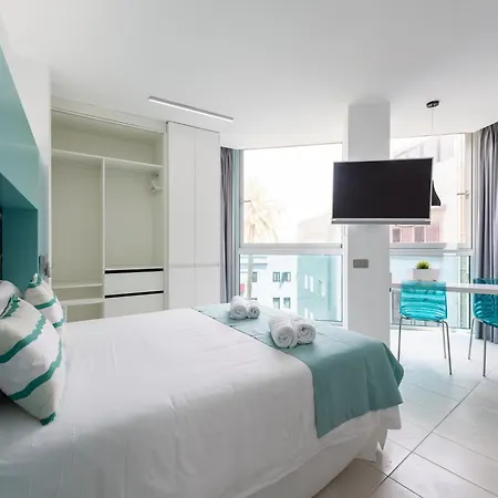 In Palmas Near Playa De Canteras Апартаменты *